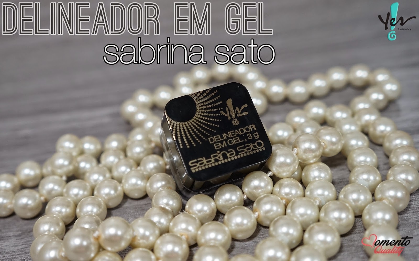 Delineador em Gel Sabrina Sato Preto