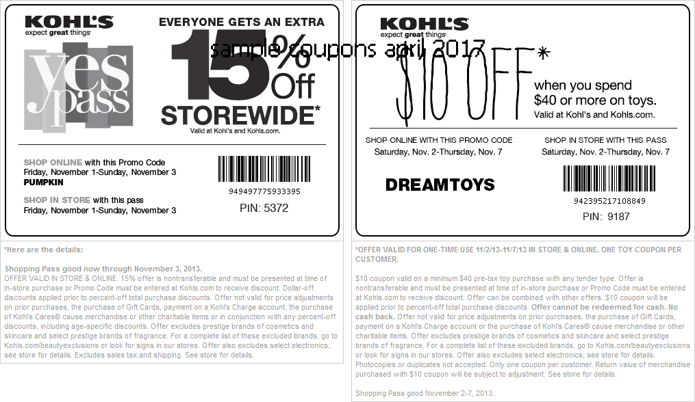 Free Promo Codes and Coupons 2021 Kohls Coupons