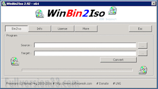 WinBin2Iso 2.92 Free Latest Version