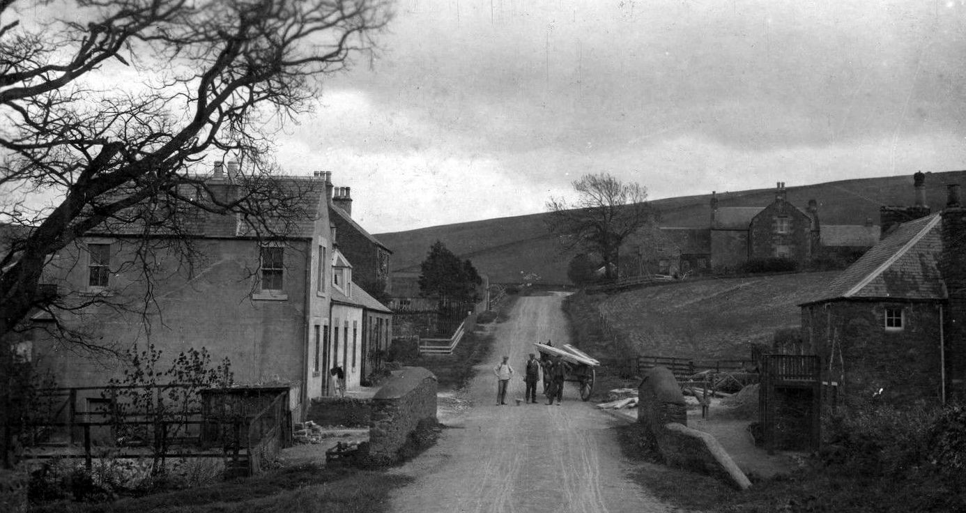 Tour Scotland Old Photograph Fountainhall Scotland