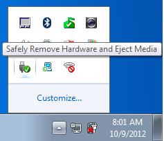 Safely Remove USB Device