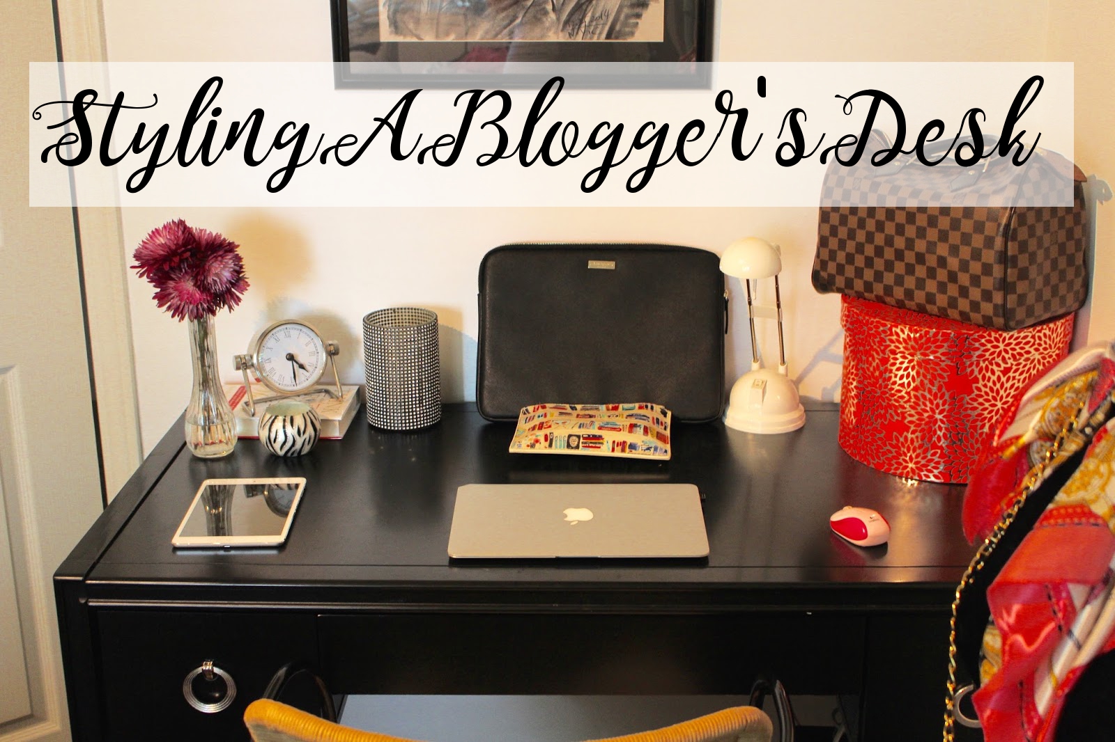 Cynthia Loewen Blog Styling my Desk
