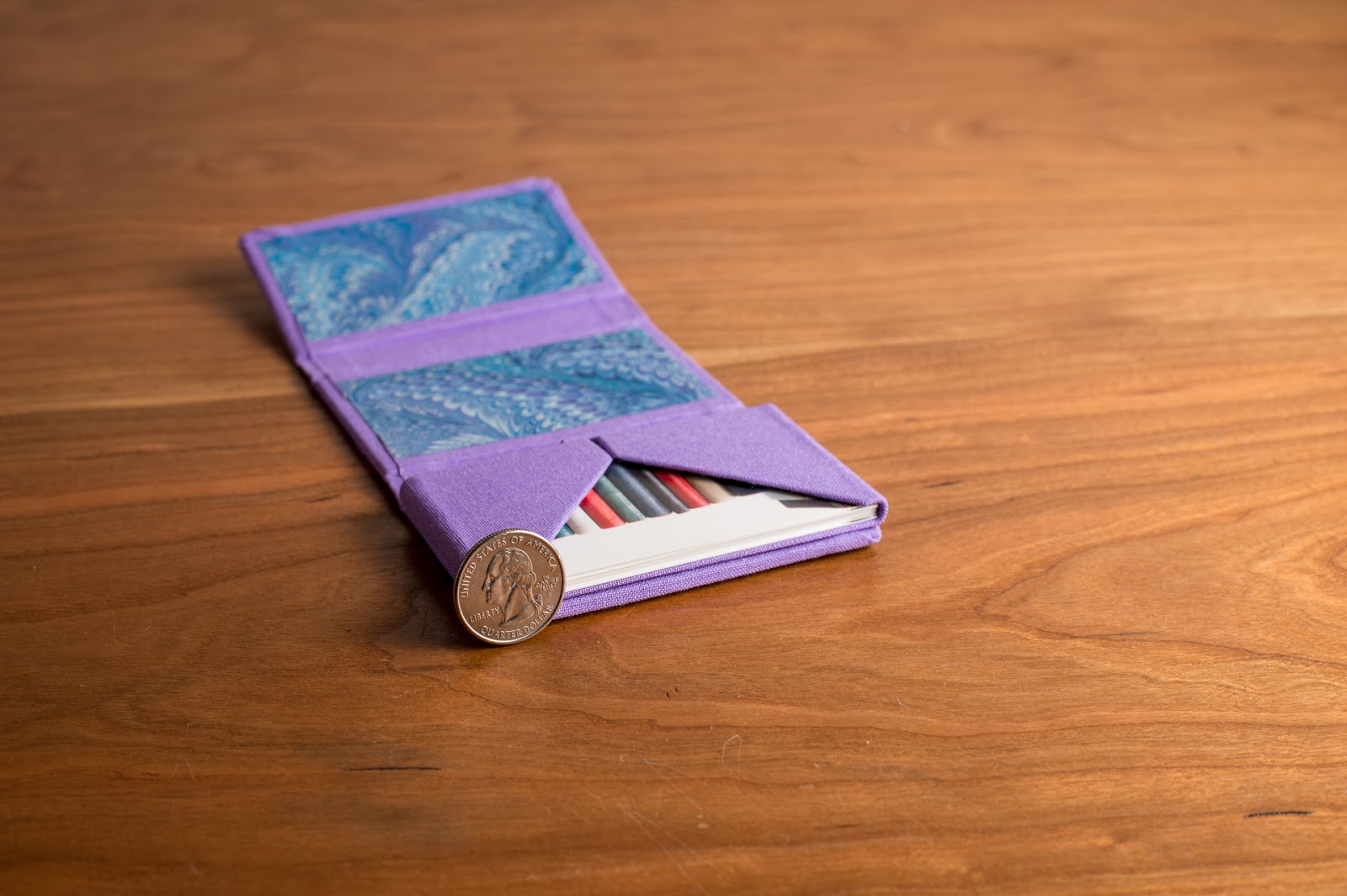 Folding Business Card Holder