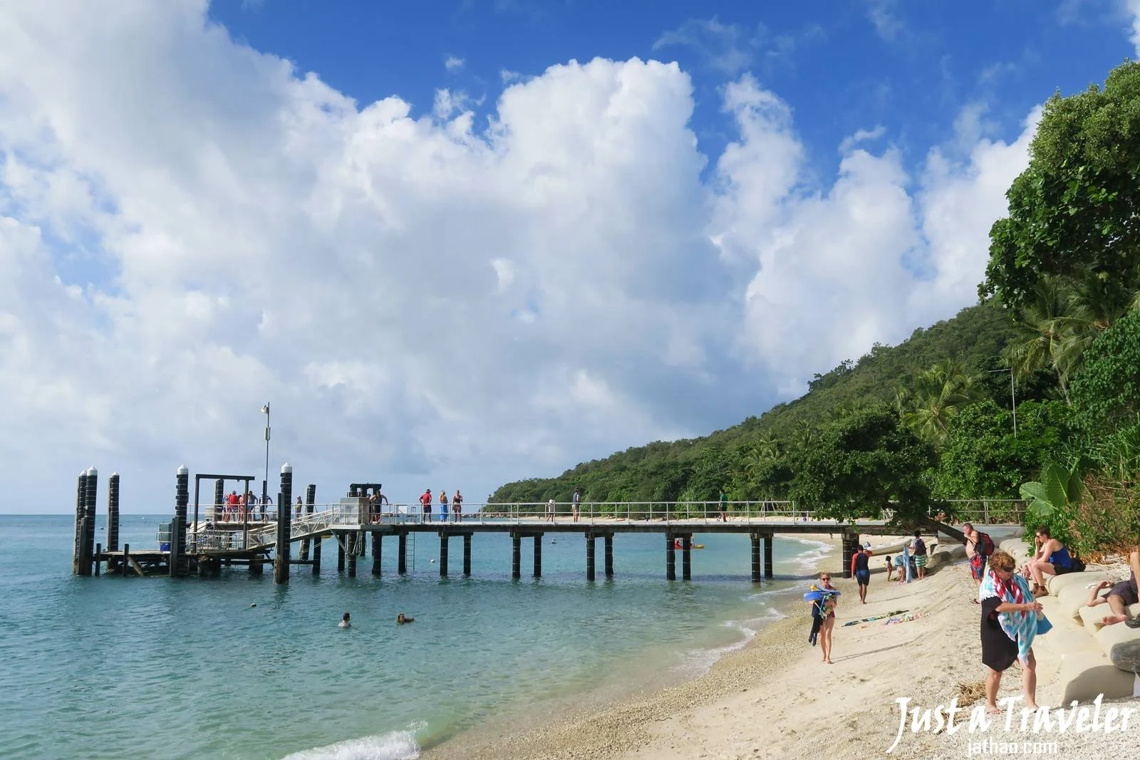 凱恩斯-大堡礁-翡翠島-海灘-內堡礁-浮潛-潛水-推薦-旅遊-自由行-澳洲-Carins-Great-Barrier-Reef-Fitzroy-Island-Beach-Snorkel-Diving-Travel-Australia