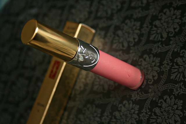 YSL Gloss Volupte Lip Gloss in 19 Rose Orfevre Review, Photos & Swatches 
