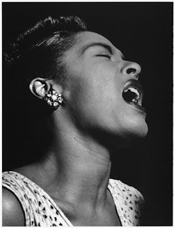 Estrella del jazz Billie Holiday