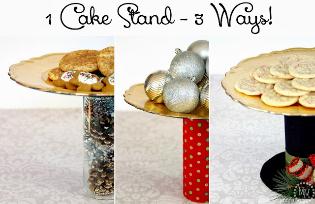 1 cake stand 3 ways