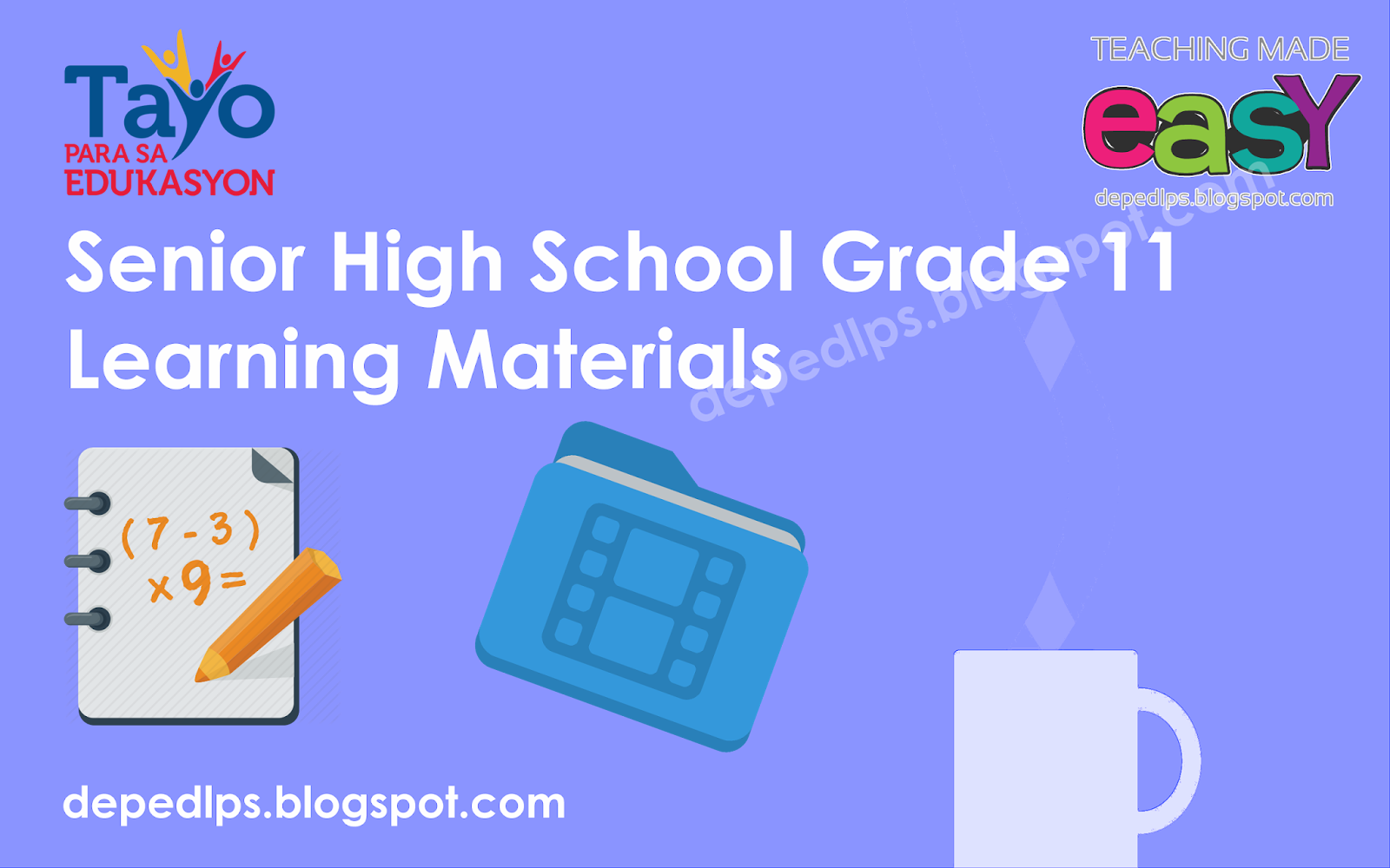 senior high school grade 11 leaning materials deped lp s