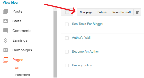 how-to-create-page-in-blogger