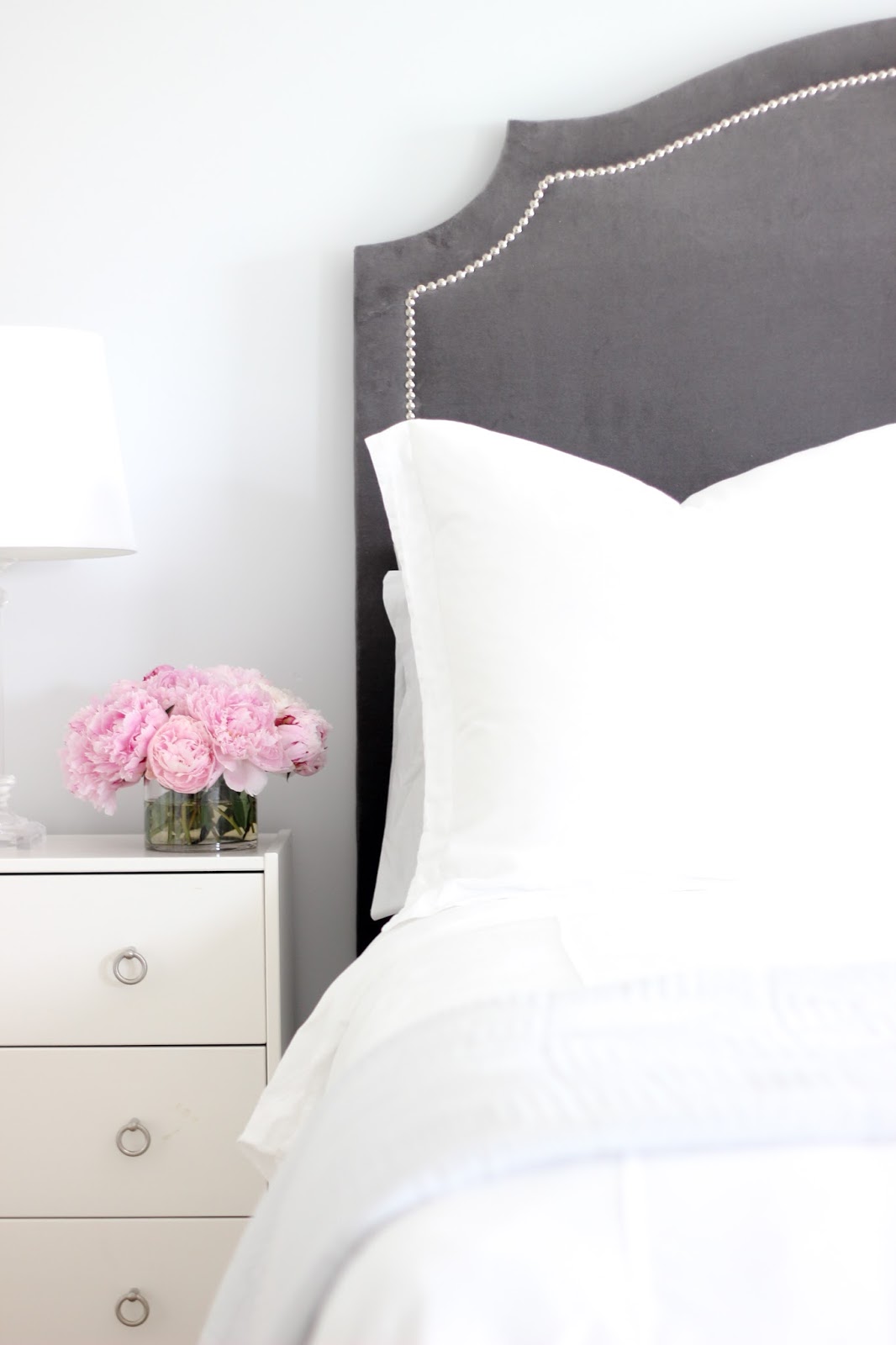 DIY Upholstered Headboard with Nailhead Trim [Update!] Home Sweet Ruby