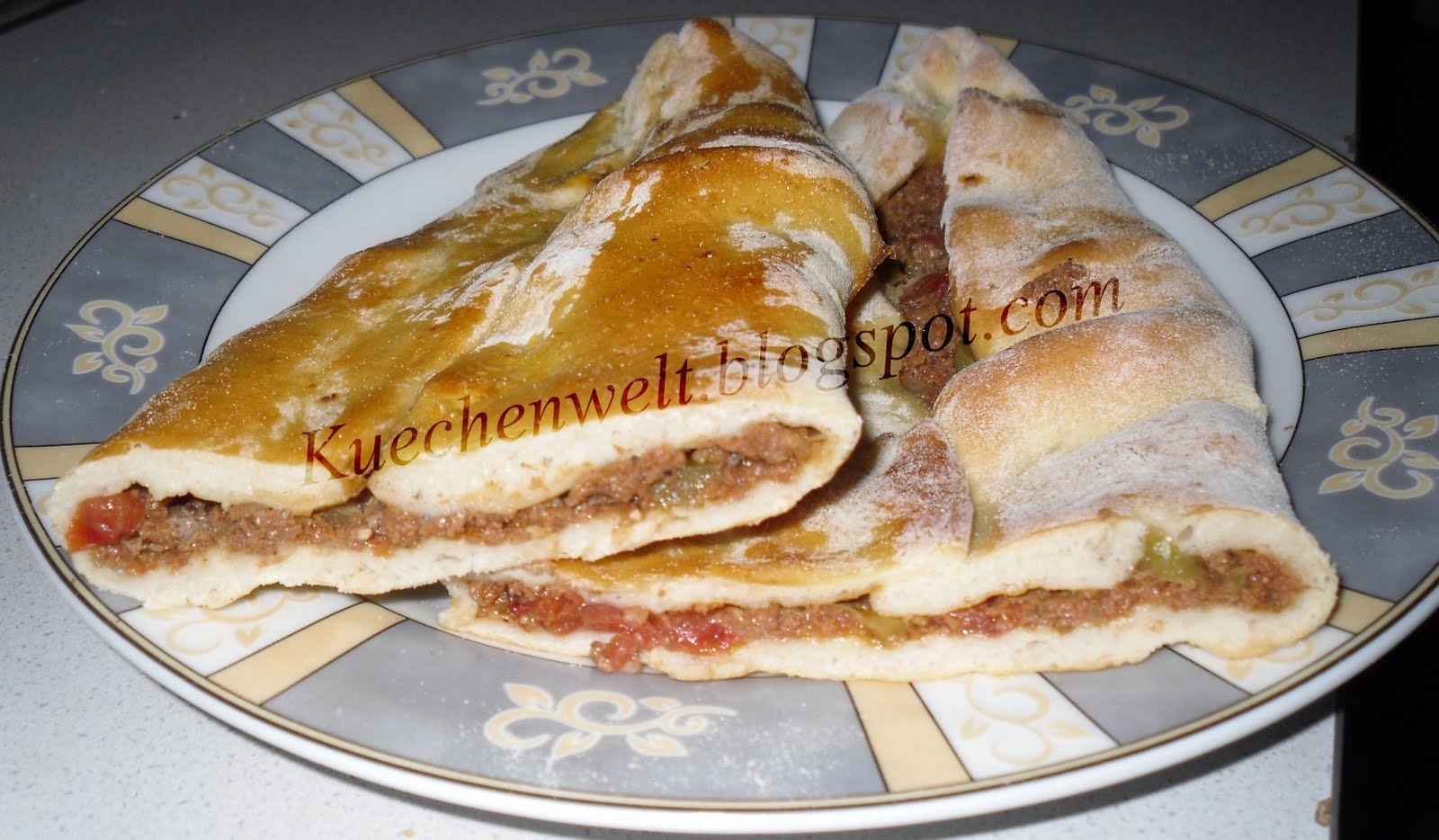 Meine Türkische Küchenwelt: Pide mit Hackfleisch