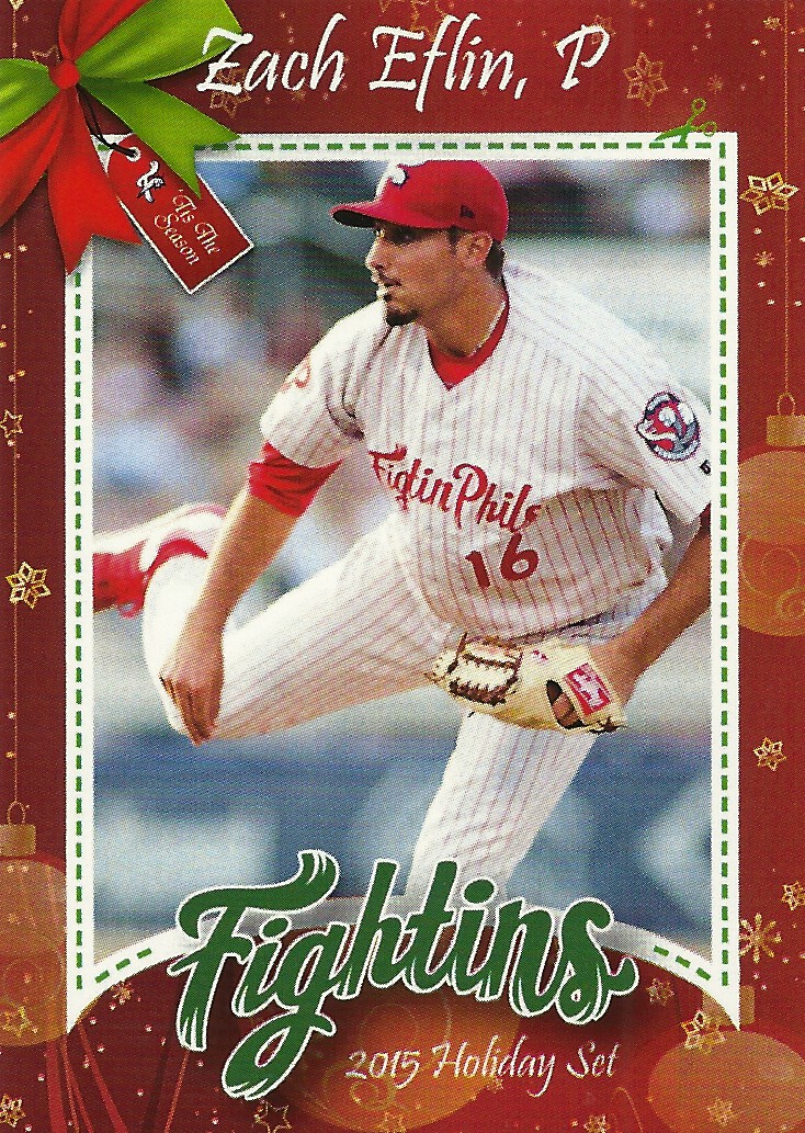 The Phillies Room: 2015 Reading Fightin Phils Holiday Set #5 Zach