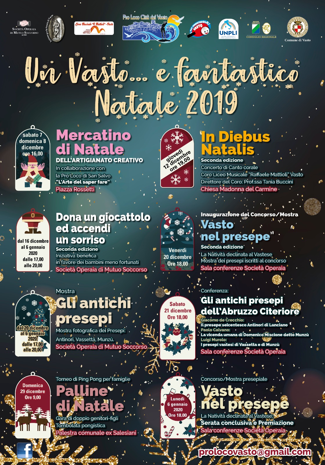 Un Vasto... e fantastico Natale 2019