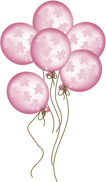 clip art pink balloons - photo #32