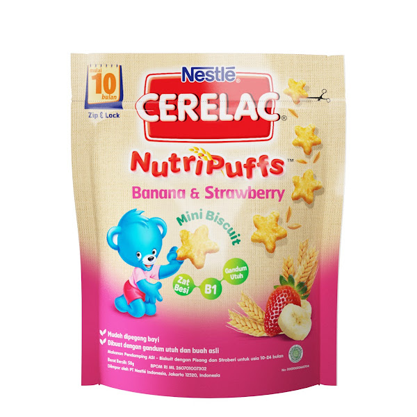CERELAC NutriPuffs Snack Pertama dari CERELAC Untuk Penuhi Nutrisi dan Tumbuh Kembang Optimal Si Kecil