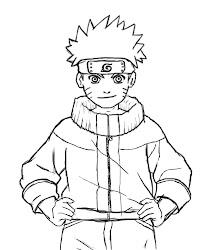 naruto draw drawing step last