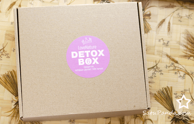 LoveNature Box Detox Box (январь 2016 ) наполнение и отзыв