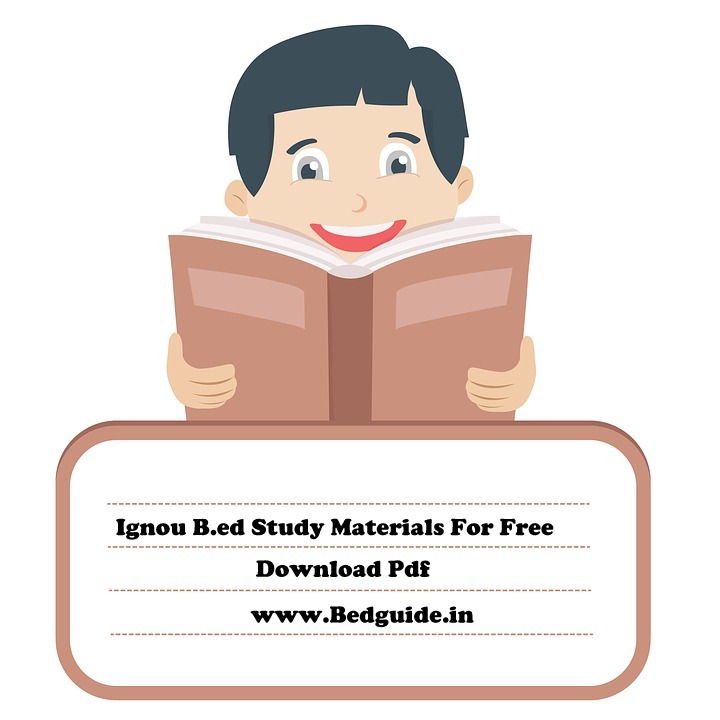 IGNOU B.ed Entrance Exam Study Materials For Free (Download Pdf)
