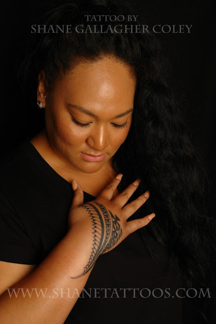 Tongan Female Hand Tattoo