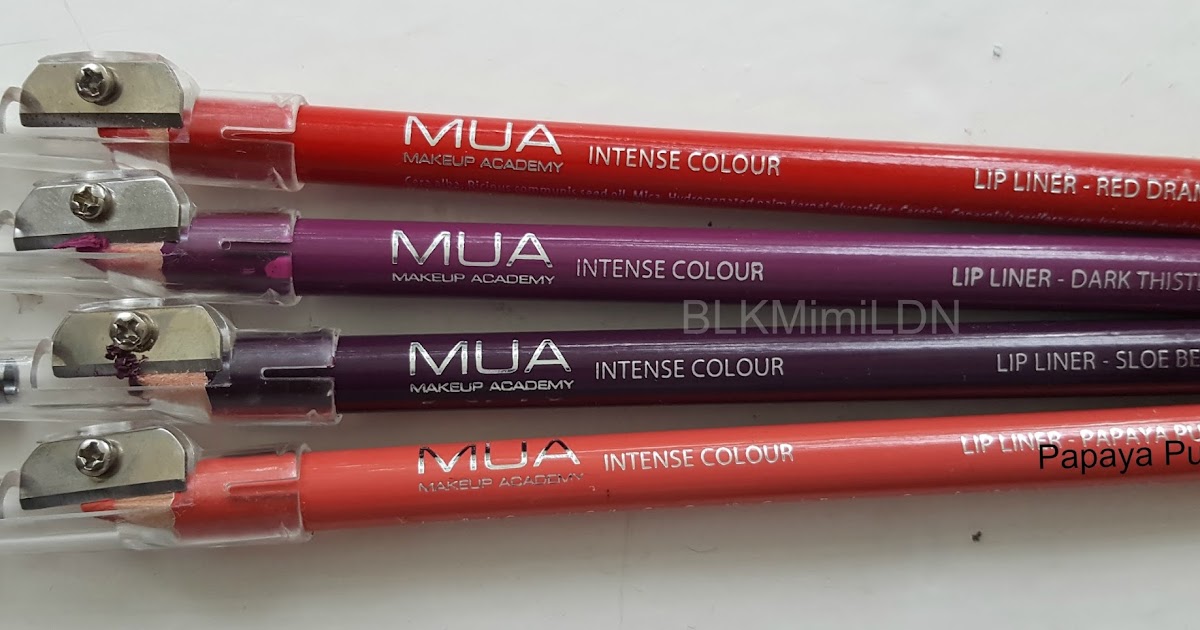 BLKMimiLDN Make Up Academy (MUA) Lip Liners
