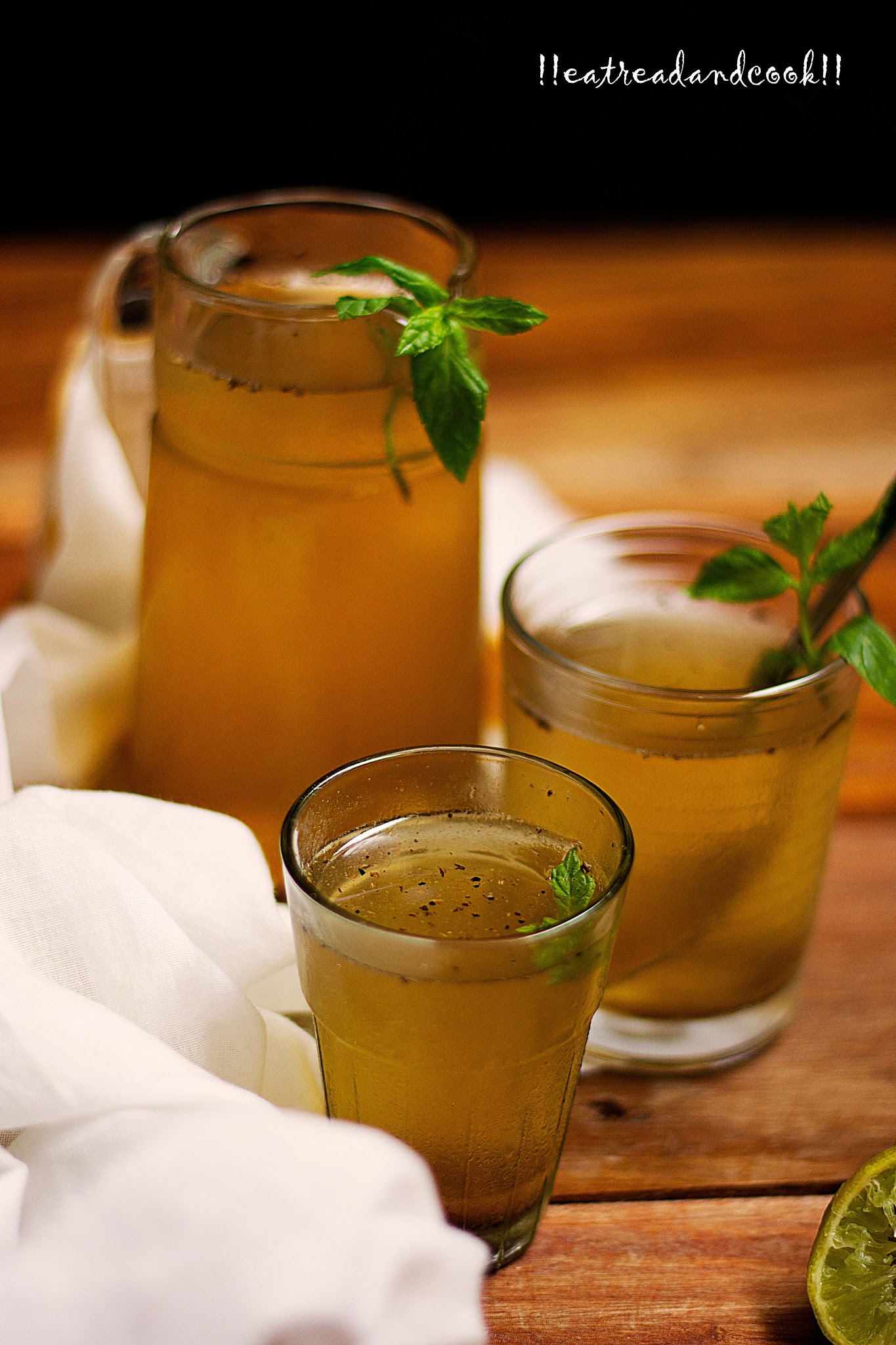 Gurer Sharbat / Indian Jaggery Cooler Drink