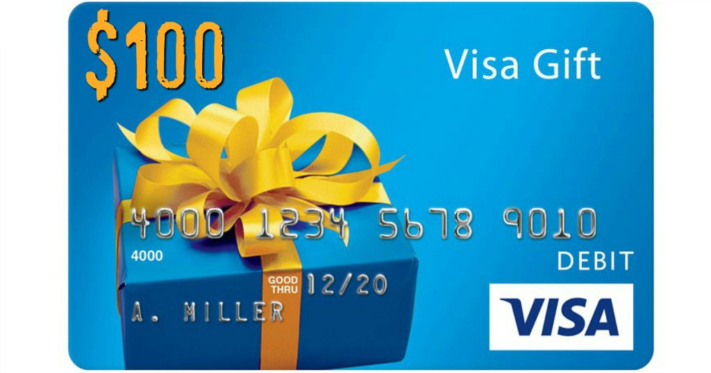 Get 100 Visa Gift Card!