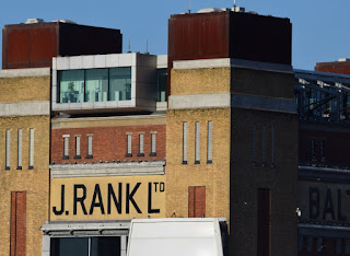 The letters 'J. Rank Ltd.' on the top of the eastern side of the Baltic
