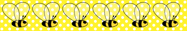 clipart bee border - photo #45