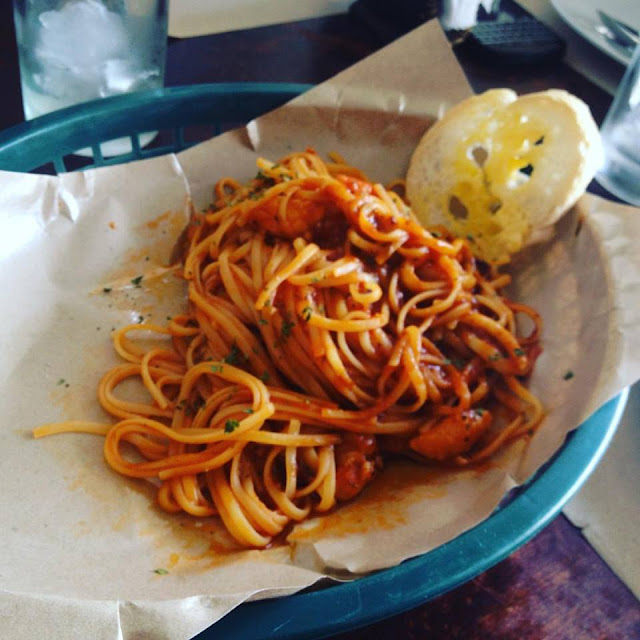 Dong Juan Restaurant Pacific pasta at Dong Juan Restaurant