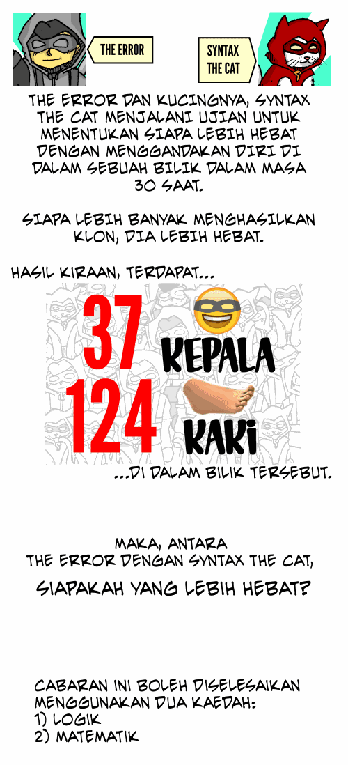 Jawapan tEkatEki #22 Kepala dan Kaki  cErolian