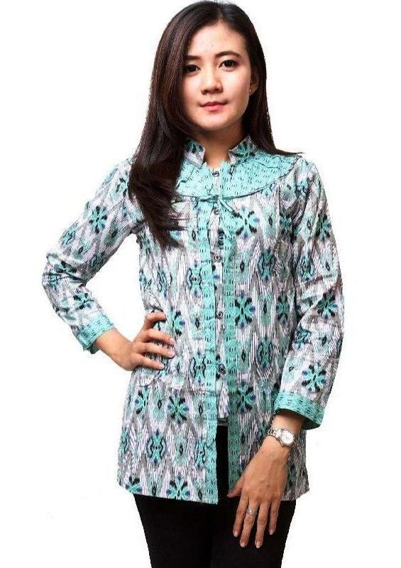 Model Baju Batik Kantor Wanita Lengan Panjang Model Baju Batik Kantor Wanita Lengan Panjang