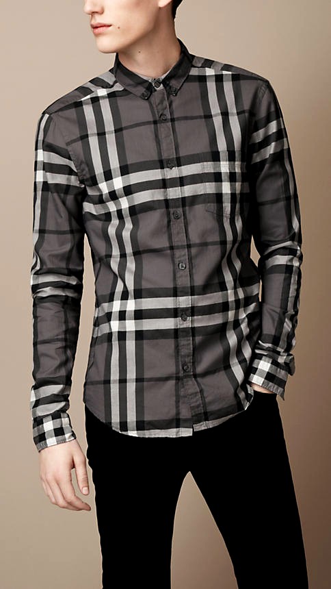 Burberry Menswear Summer Collection 2013 | Cotton Line Plan and Check ...