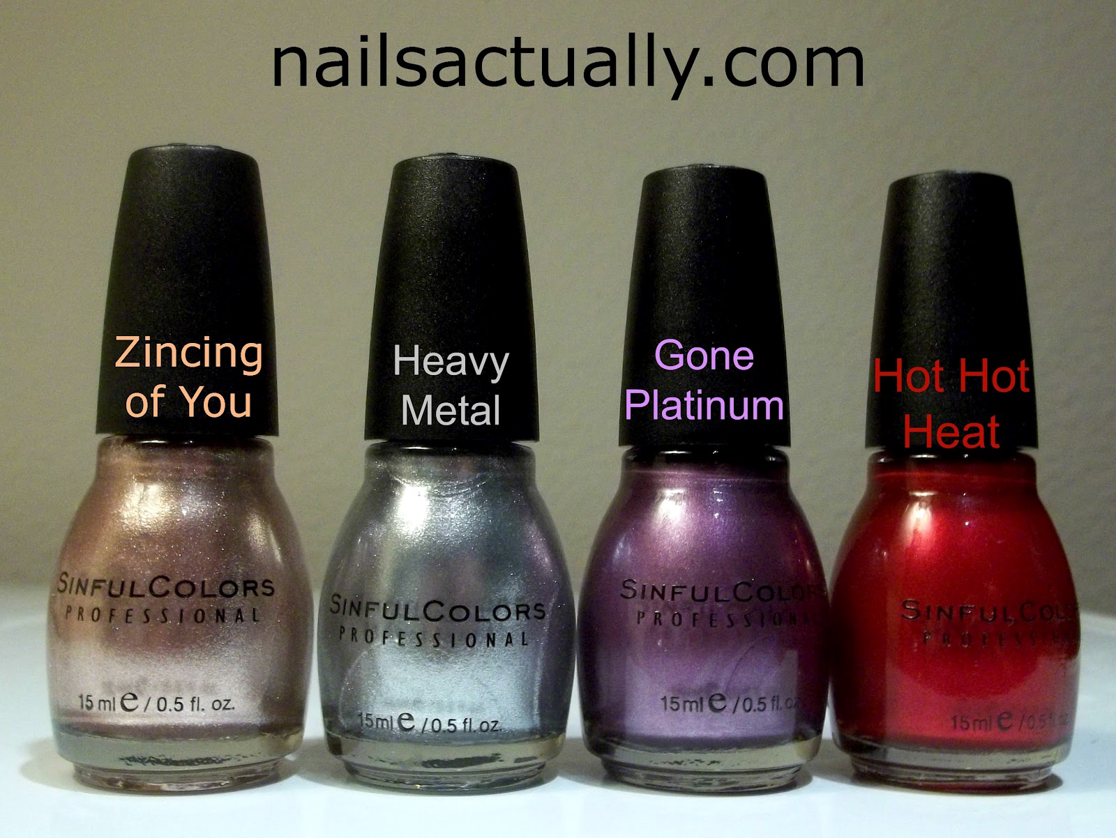 Nails Actually Walgreens 99cent Sinfuls...love a good deal!