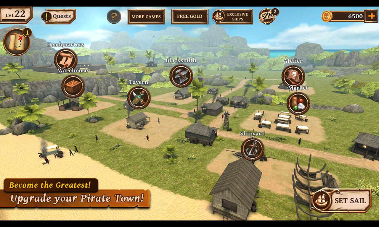 Ships of Battle Age of Pirates MOD APK
