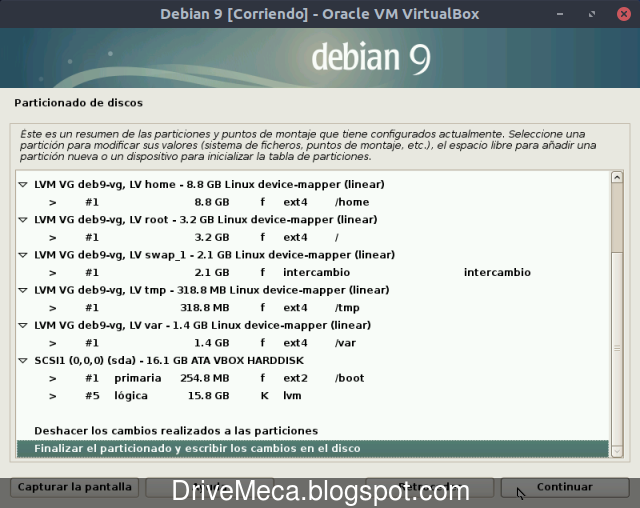 Como instalar debian 9 stretch minimal paso a paso Como instalar debian 9 stretch minimal paso a paso