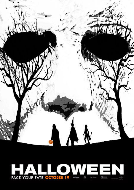 Download The Horrors Of Halloween An Orange And Black Halloween 2018 PSD Mockup Templates