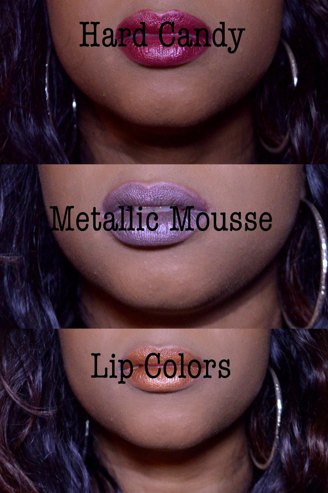 Metallic Lips with Hard Candy Fashion of Philly