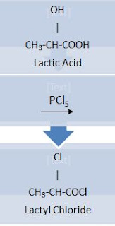 Lactic Acid Reaction involving Both OH and COOH