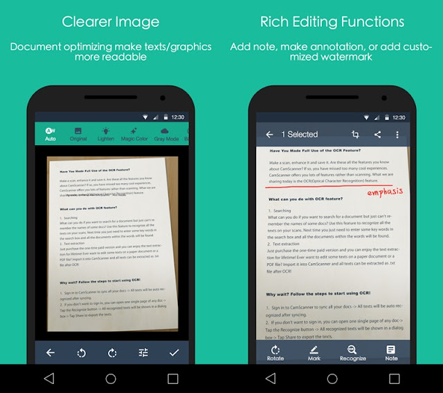 Cara Mudah Scan Dokumen Dengan HP Android Aplikasi CamScanner - Scan Dokumen Untuk Android