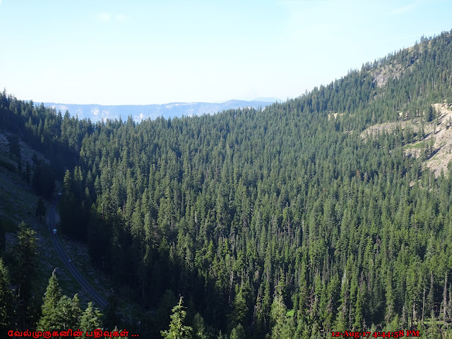 Rim Drive in Crater Lake Park