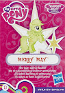 My Little Pony Wave 16 Merry May Blind Bag Card