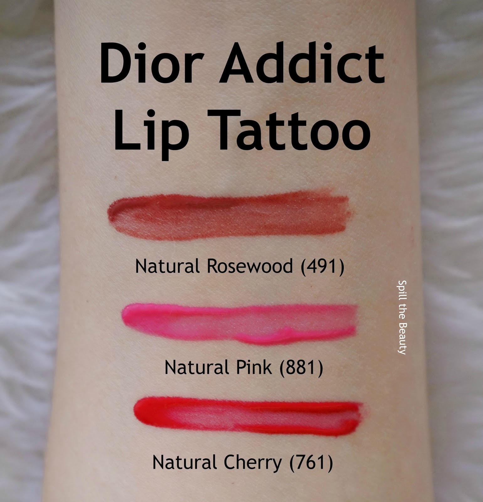 natural peach dior lip tattoo