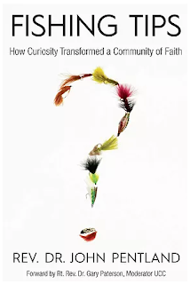 Cover of "Fishing Tips: How Curiosity Transformed a Community of Faith", by Rev. Dr. John Pentland Cover of "Fishing Tips: How Curiosity Transformed a Community of Faith", by Rev. Dr. John Pentland. Has image of question mark made of up fish flies.