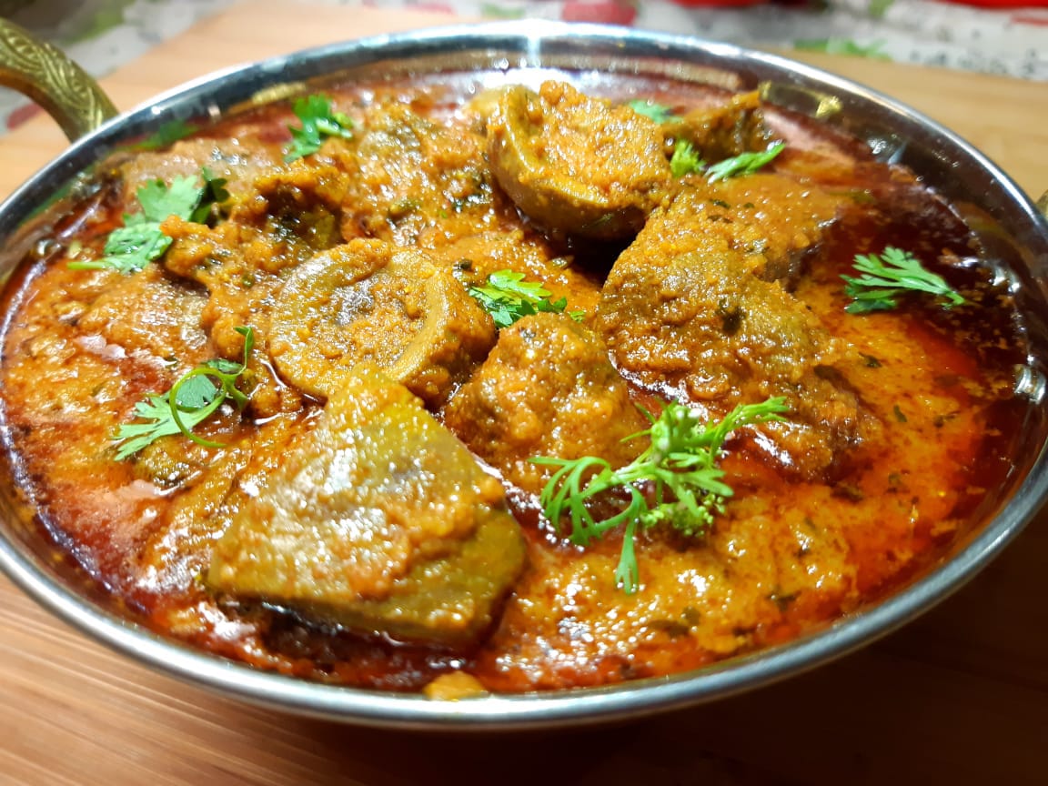 Gurda Kaleji Masala recipe in hindi - Mutton Liver Recipe - Bakra Eid  Special