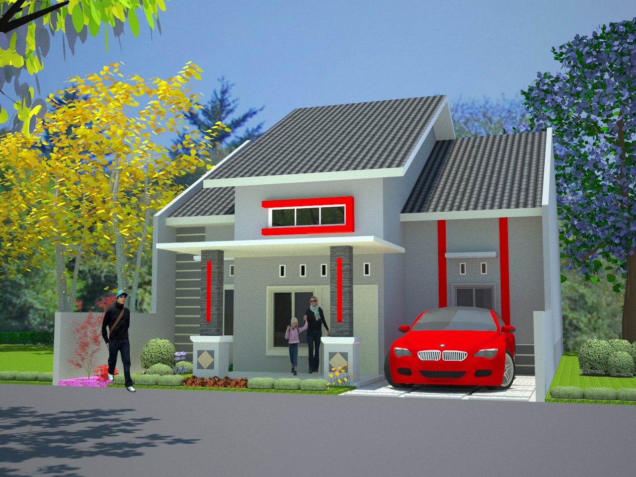 70 Contoh Desain Rumah Minimalis Type 60 Bergaya Modern Dan Elegan 70 Contoh Desain Rumah Minimalis Type 60 Bergaya Modern Dan Elegan