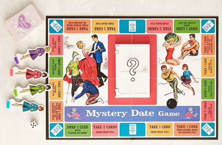 A Vintage Nerd, Vintage Blog, Christmas Gift Guide, Mystery Date Game