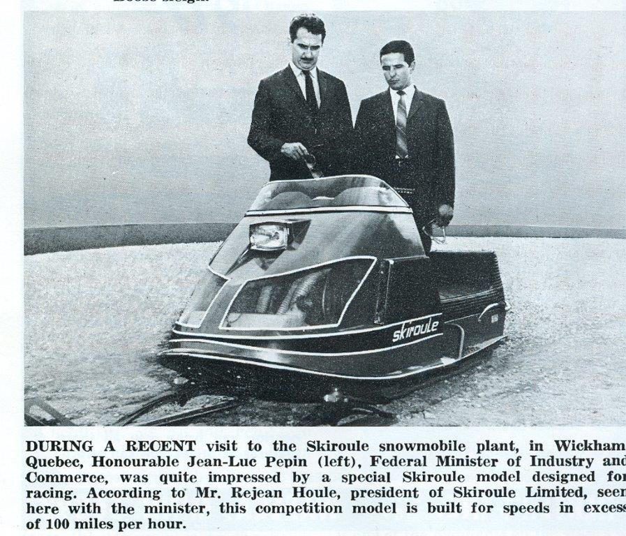 CLASSIC SNOWMOBILES OF THE PAST: 1970 SKIROULE RACING ...