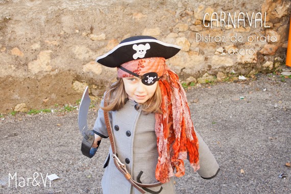 Disfraz casero de pirata