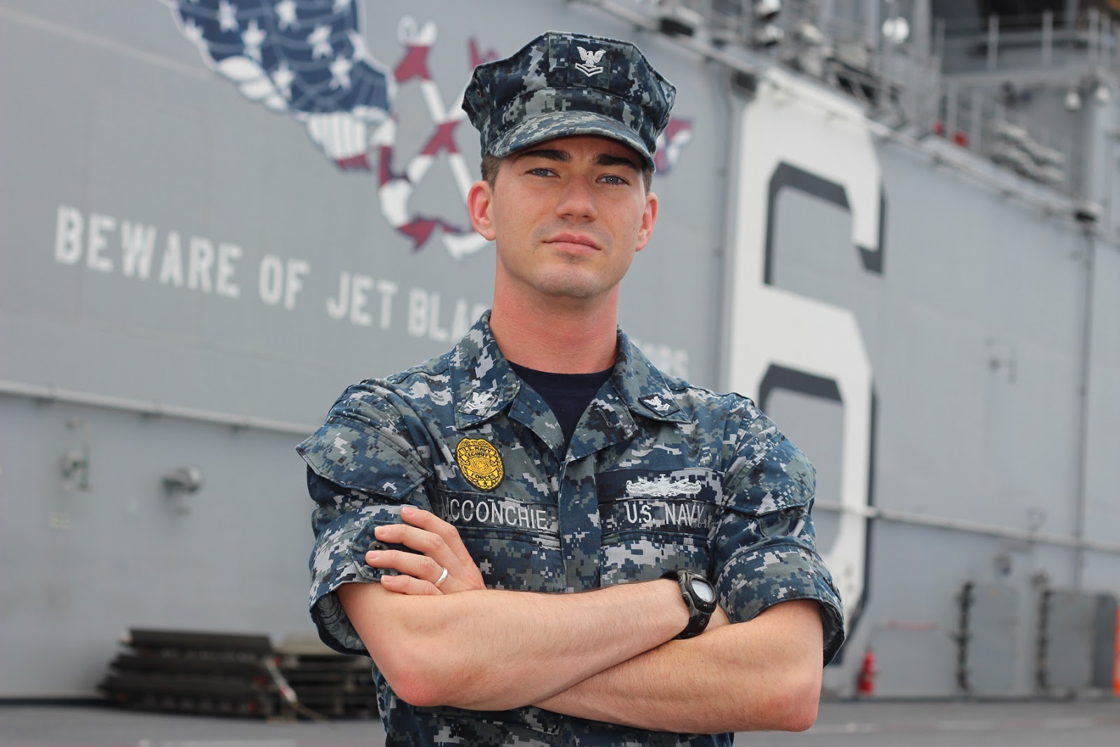 nokesville va native participates in worlds largest international navy master at arms a school