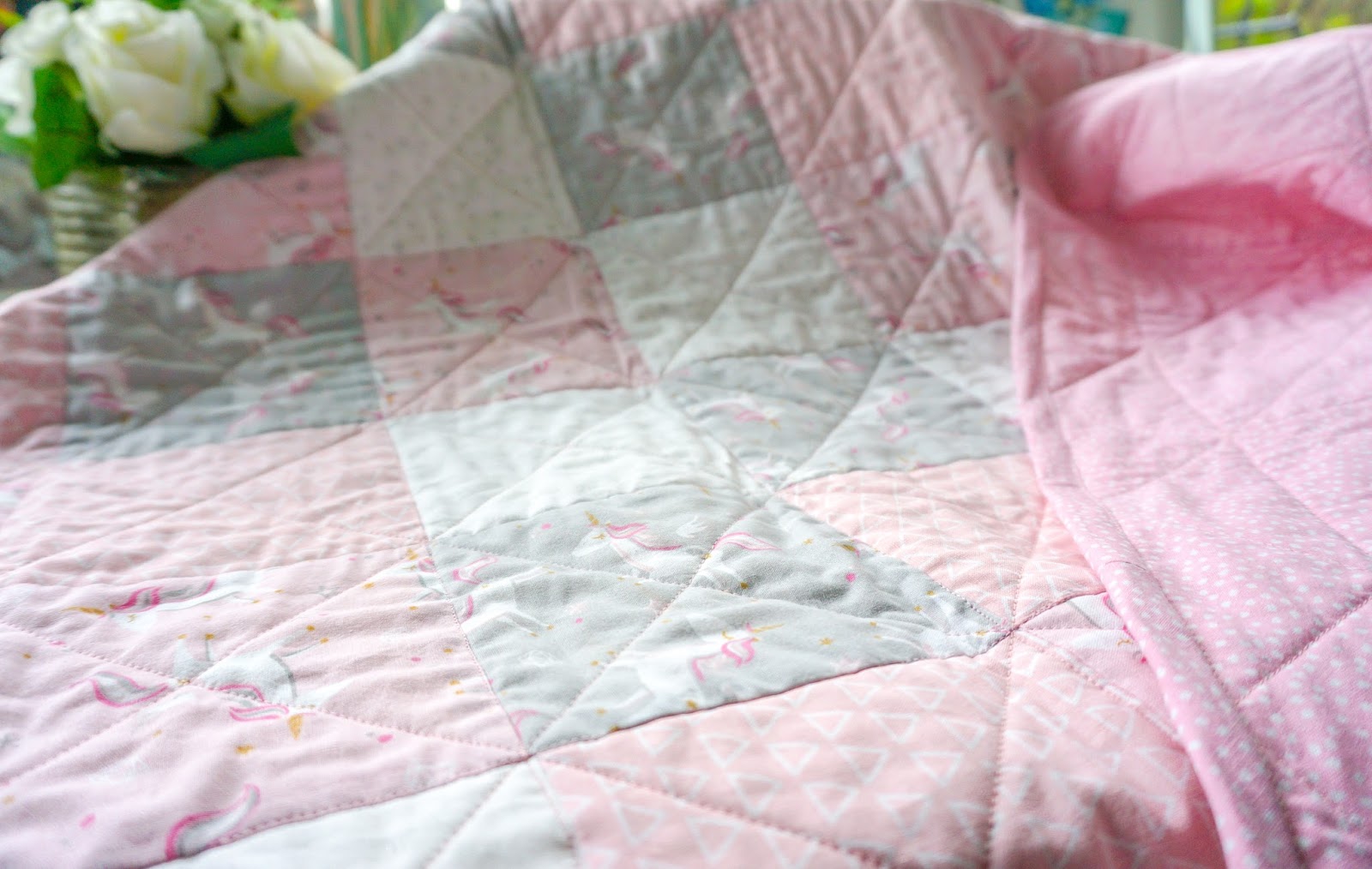 Beginner's baby quilt